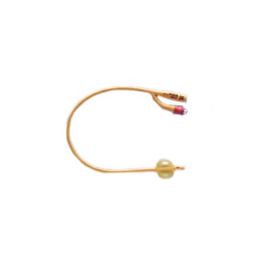 Rusch Gold Silicone Coated 2 Way Foley Catheter