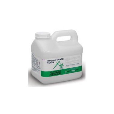 1.5 Gallon Isolyser WasteWise Translucent Vertical Entry Sharps Container - SMS4000