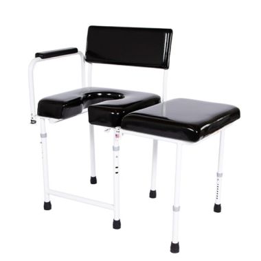 ActiveAid Model 202 Rehab Shower Commode Bathroom Assist Chair