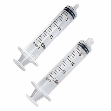 20 mL Syringes without Needle