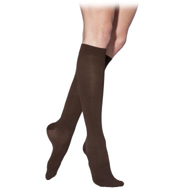 Sigvaris 230 Cotton Series Women's Knee High Compression Socks - 232C CLOSED TOE 20-30 mmHg