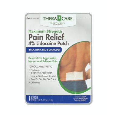 TheraCare Pain Relief 4% Lidocaine Patch - Maximum Strength