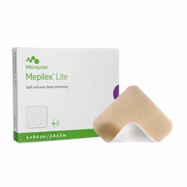 Mepilex Lite 284090 | 2.4 x 3 Inch by Molnlycke