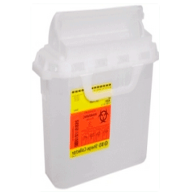 BD 3 Gallon Pearl RecyKleen Sharps Collector w/Counterbalanced Door, 305053