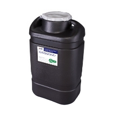 BD 5 Gallon Black Hazardous Waste Collector One-Piece, 305067