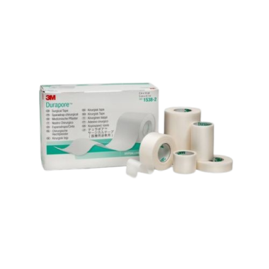 3M Durapore Silk Cloth Surgical Tape 1/2, 1, 2, 3 inch