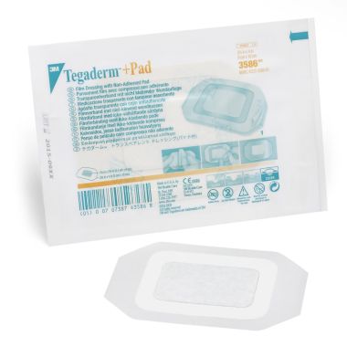 Tegaderm +Pad 3586 | 3-1/2 x 4 Inch by 3M