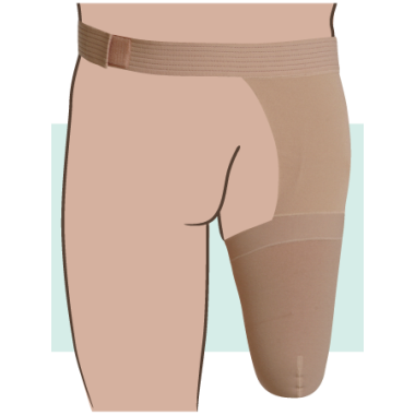 Juzo Dynamic Dynamic Above the Knee Stump Shrinker with Hip Attachment 20-30 mmHg