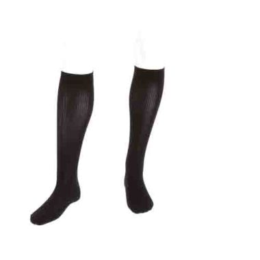 Patriot medi Men's Ribbed Knee High Compression Socks 20-30 mmHg