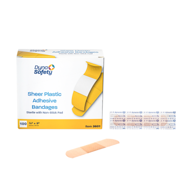 Dynarex Sheer Plastic Adhesive Bandages