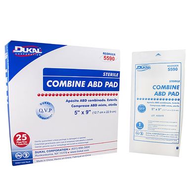 Sterile Combine ABD Pad by Dukal