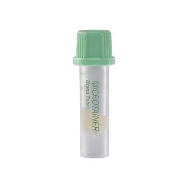 BD Microtainer Lithium Heparin Blood Collection Tubes
