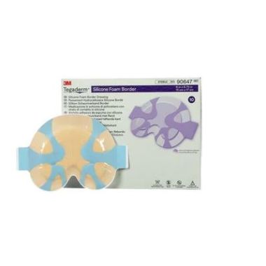 3m Tegaderm Silicone Foam Border Dressing