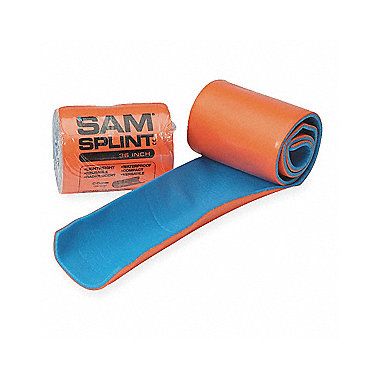 SAM Medical Blue & Orange Modable Splint