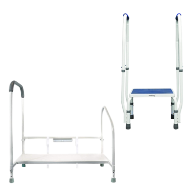 Step2bed Bedside Safety Step with LED Light (Adjustable Height)