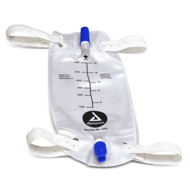 Dynarex Vinyl Urinary Leg Bag