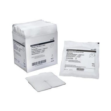 Dermacea 441407 I.V. Gauze Sponge 4 x 4 Inch, 6 Ply Sterile - Cardinal Health