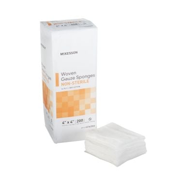 McKesson 4 x 4 Inch Gauze Sponge 16 Ply - 44162000