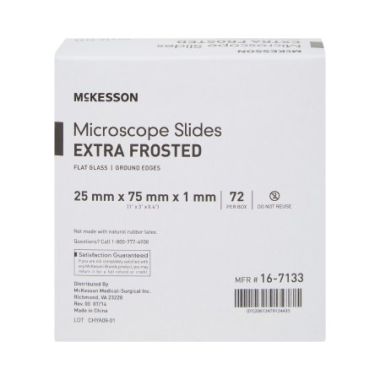 McKesson Microscope Slides