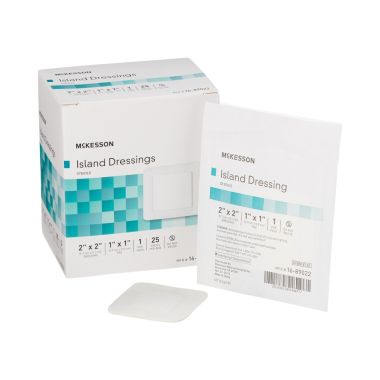 Rayon Poly Adhesive Island Wound Dressing
