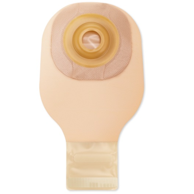 Premier One-Piece Drainable Ostomy Pouch with Soft Convex Flextend Barrier, Viewing Option, Lock 'n Roll Microseal Closure, Tape, Filter
