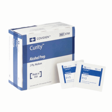 CURITY Alcohol Prep Pads - Covidien
