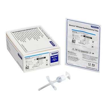 Bivona Uncuffed Pediatric FlexTend Plus Tracheostomy Tube with Flange