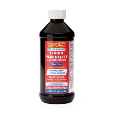 Mckesson GeriCare Liquid Pain Relief - 16 oz. Bottle