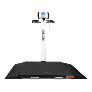 Detecto 6550 Folding Portable Wheelchair Scale