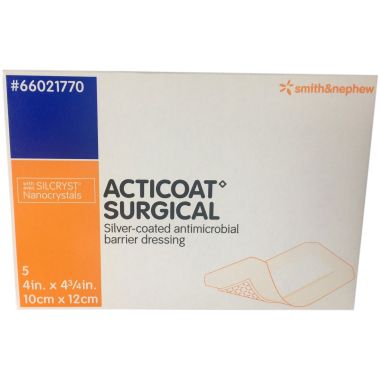 Acticoat Post OP 66021770 | 4 Inch x 4.75 Inch
