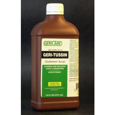Geri-Tussin Cough Syrup, 16 oz. Bottle