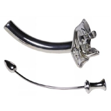 Jackson Improved Metal Tracheostomy Tubes, Standard Length