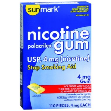 Sunmark Polacrilex Nicotine Gum