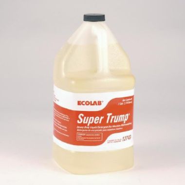 Ecolab Super Trump Dish Detergent - 1 Gal. Jug