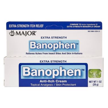 Banophen Itch Relief Cream