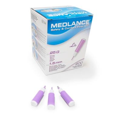 Medlance Plus Safety Lancet - 25 Gauge