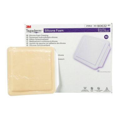 3m Tegaderm Silicone Foam Border Dressing
