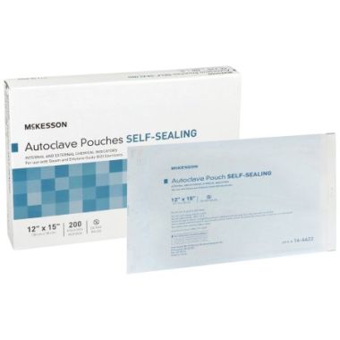 McKesson Autoclave Pouches - Self Sealing