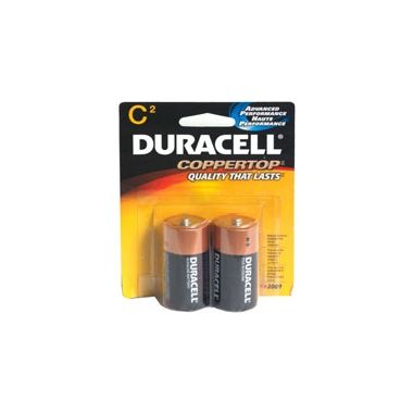 C Duracell Coppertop Batteries