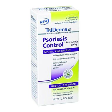 Triderma Psoriasis Control for Face, Scalp and Body, 2.2 oz Tube - 62025