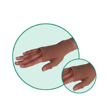 Juzo 3022AC Expert Gauntlet w/ Thumb Stub 23-32mmHg Helastic