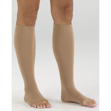 Mediven Comfort 20-30 mmHg Knee High Compression Stockings, OPEN TOE - Unisex