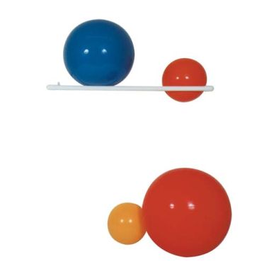 PVC Wall Mount Ball Rack