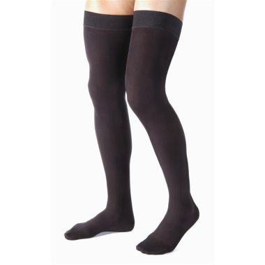 Jobst Men's Thigh High Compression Socks CLOSED TOE 20-30 mmHg