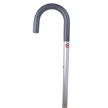Men's Adjustable Aluminum Cane with Round Handle