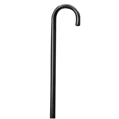 Wooden Cane Black Finish 1 Inch Diameter