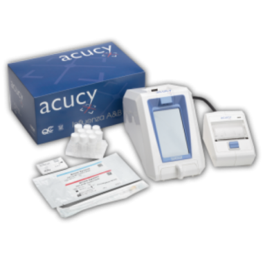 Acucy Influenza A&B Test Kit and System Reader