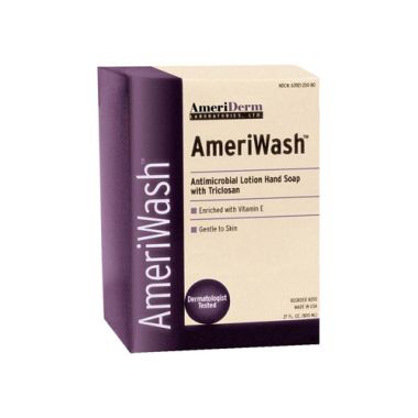 AmeriDerm AmeriWash Antimicrobial Lotion Hand Soap 