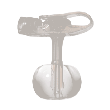 24 Fr AMT Mini ONE Balloon Button Low Profile G-Tube