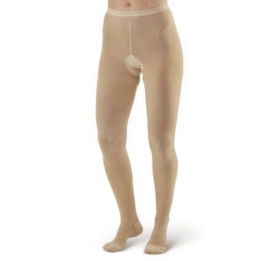 Ames Walker 1758 Closed Toe 20-30 mmHg Full Figure Medical Support Pantyhose One Size